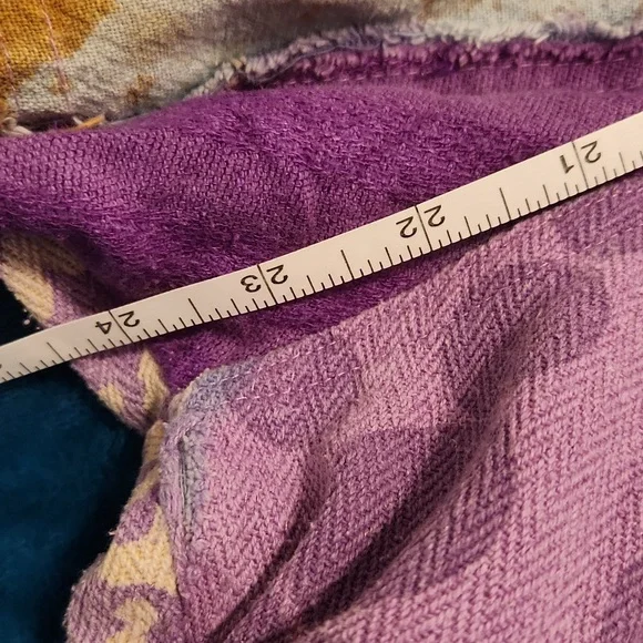 Boho Patchwork Multicolor Denim Jumpsuit/Overalls From Japan - Picture 13 of 13